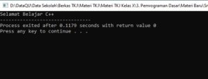 Bahasa Pemrograman c++